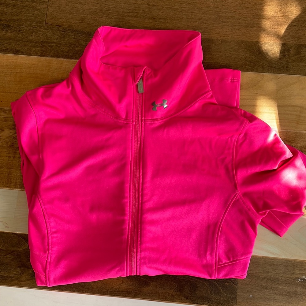 XS under armour active long sleeve zip up